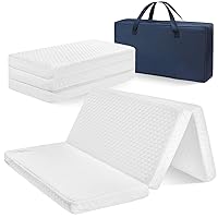 Trifold Pack and Play Mattress with Carry Bag, 38