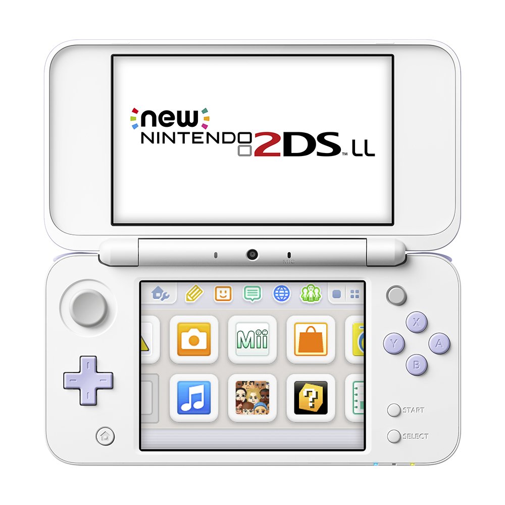 New Nintendo 2DS LL White × Lavender JANSUAAA