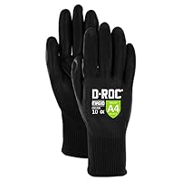 Magid D-ROC DX Technology Polyurethane Palm Coated Cut Resistant Work Gloves