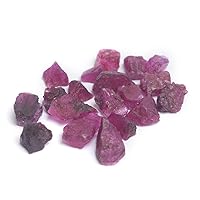 Raw Rough Ruby 100.50 Ct Uncut Natural Red Ruby Gemstone Lot of 19 Pcs Ruby Gems