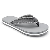 Men's Soft Flip-Flops Sandals Light Weight Shock Proof Slippers Comfort Thong Flip Flop for Men for Indoor and Outdoor Beach Size 8.5-14