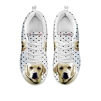 Kid's Sneakers - All Dog Print Kid's Casual Running Shoes (Choose Your Breed) (12 (Child), Labrador Retriever)