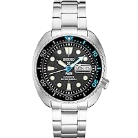 SEIKO SRPG19 Watch for Men - Prospex Collection - Automatic Movement, Stainless Steel Case and Bracelet, Black Dial, and 200m Water Resistant