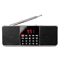 Radio Portable Radios Am Fm Rechargeable Speakers Stereo Fm Radio Receiver On MP3 Player