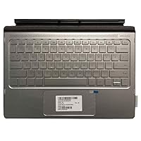 Laptop Replacement Keyboard for HP Spectre x2 12-A 12-inch 2-in-1 Tablet PC Expansion Leather Touch Panel US Layout