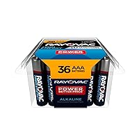 Rayovac AAA Batteries, Alkaline Triple A Batteries (36 Battery Count)