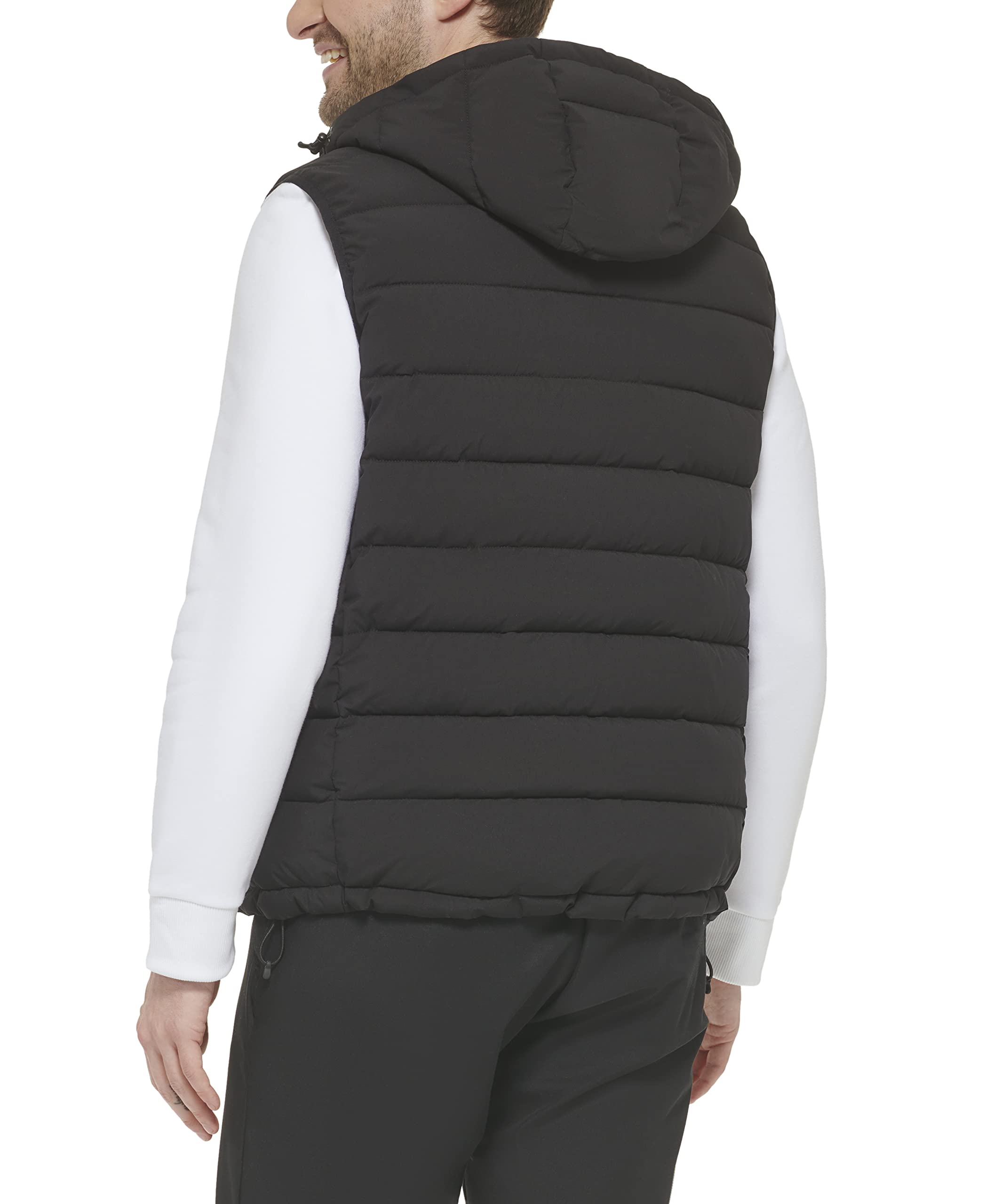 Calvin Klein Men's Lightweight Hooded Puffer Vest