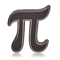 Pi Math Symbol Enamel Pin