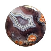 Natural Purple Passion Agate 50 CTW Size 31x31x6 MM Pendant Jewellery Making Gemstone it also known to Cleanse the Aura Balance Energy Meridians