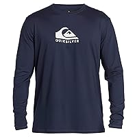 Quiksilver Men's Standard Solid Streak Long Sleeve Rashguard Surf Shirt