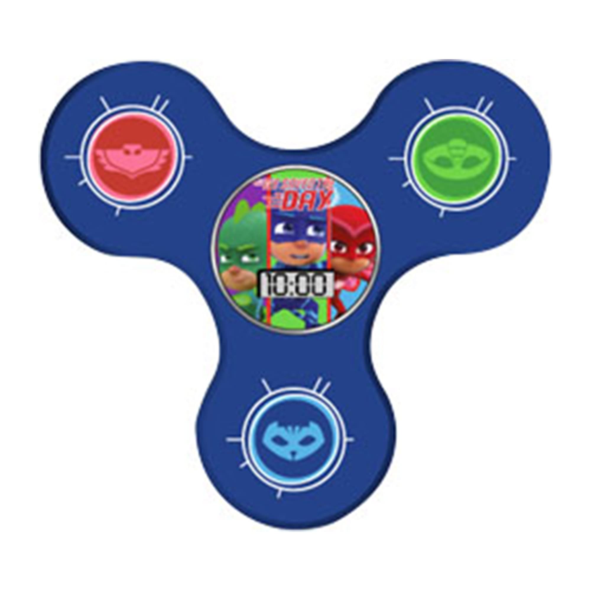 Accutime PJ Masks Kids' Spinner Digital Timepiece with Character Details on Spinner (Model PJM4098AZ)