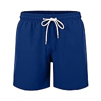Mens Quick Dry Swim Shorts Compression Liner Beach Shorts Outdoor Vacation Swimming Surfing Board Shorts