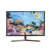 Melody Jane Dollhouse Smart TV Television with 3D Fish Image 1:12 Living Room Accessory