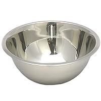 Chef Craft Brushed Mixing Bowl, 3-Quart, Stainless Steel