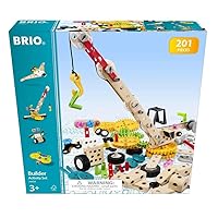 BRIO Builder - 34604 Builder Activity Set | Educational Roleplay & Construction Toy for Kids Aged 3 Years Up