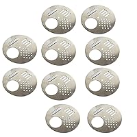 10Pcs Stainless Steel Beehive Box Entrance Gate Bees Nest Door Entrance Disc Bee Tool