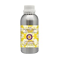 Deve Herbes Pure Fenugreek (Methi) Essential Oil (Trigonella foenumgraecum) Steam Distilled 630ml (21 oz)