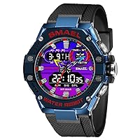 Sport Watch for Man Dual Time Watch for Men Led Light Watch Alarm 8066 Fashion Sport Watches Military Wristwatch