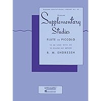 Supplementary Studies: Flute (Rubank Educational Library, 55) Supplementary Studies: Flute (Rubank Educational Library, 55) Paperback Sheet music