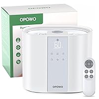 Humidifier for Bedroom, Cool Mist for Plants, 5.5L Top Fill Air Humidifier for Large Room, Essential Oil Diffuser, Lasts up to 55H, Sleep Mode, Timer, Touch and Remote Control, Auto Off