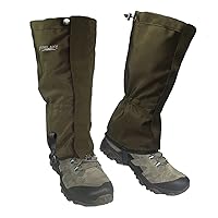 Leg Gaiters Ultra HIGH-Performance Hunting Gaiters, 100% Waterproof Hiking Gaiters with Upgraded Rubber Foot Strap, Adjustable Snow Boot Gaiters
