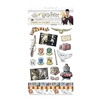 Paper House Productions Harry Potter Watercolor Sticker Packs (Pack of 3), Multicolor