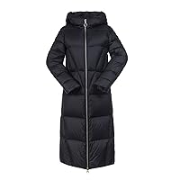 Women Long Thick 90% Goose Down Coat Ladies Puffer Winter Parka Jacket