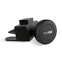 TechMatte MagGrip Universal Magnetic CD Slot Mini Car Mount, Case Friendly CD Slot Phone Holder Compatible with All Smartphone (1 Pack)