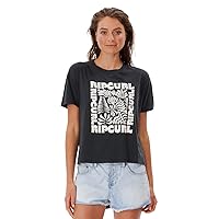 Rip Curl Coral Reef T-Shirt - Washed Black