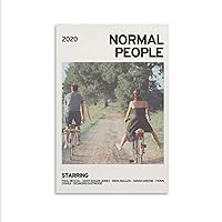 Normal People Movie Poster Minimalist Poster Family Painting Poster (2) Canvas Poster Bedroom Decor Office Room Decor Gift Unframe-style 16x24inch(40x60cm)