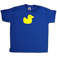 Rubber Ducky Royal Blue Kids T-Shirt