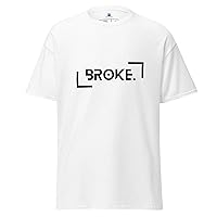Broke | Money | Finances T-Shirt Orange 5XL