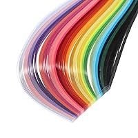 TXIN 1300 Quilling Paper Strips 3mm, 26 Colors Quill Paper Quilling Kit for Beginners Professional Handmade DIY Art Craft