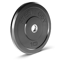 Olympic Rubber Bumper Weight Plate - 10 lb. / 25 lb. / 35 lb. / 45 lb. Workout Weights