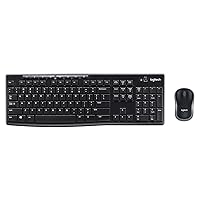 Logitech K270 Wireless Keyboard and M185 Wireless Mouse Combo — Keyboard and Mouse Included, Long Battery Life (Black with Mouse) Logitech K270 Wireless Keyboard and M185 Wireless Mouse Combo — Keyboard and Mouse Included, Long Battery Life (Black with Mouse)