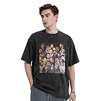 Gerard Butler T Shirt Mens Oversized Cotton Vintage Basic Tees Unisex Short Sleeve Casual Streetwear Tee Tops
