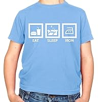 Eat Sleep Iron - Childrens/Kids Crewneck T-Shirt