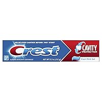 Toothpaste Cavity Protection Cool Mint Gel (Pack of 3)