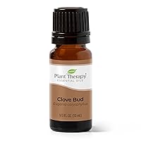 Clove Bud Essential Oil 100% Pure, Undiluted, Natural Aromatherapy, Therapeutic Grade 10 mL (1/3 oz)