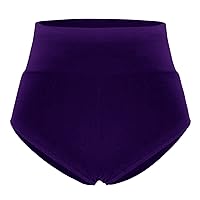 Women's Shorts Plus Size Stretch Women's High Waist Solid Color Slim Hip Stretch Pants Buttocks Plus Size Shor