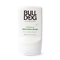 Bulldog Men's Skincare and Grooming Original Aftershave Balm, 3.3 Fl. Oz.