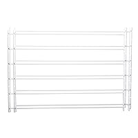 Swing-Open Style 6-Bar Child Safety and Window Guard, Back, 1136-BK, Width 24