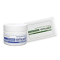 emuaid Eczema Repair Travel Kit Regular Strength 0.5oz with Therapeutic Moisture Bar is Also Suitable for Lichen Planus, Bed Sores, Ringworm and Cracked Heels