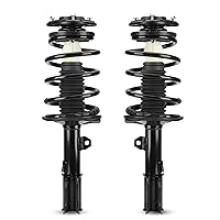 Front Left & Right Side Struts w/Coil Springs Shock Absorbers for 2003-2008 Toyota Corolla Replace for 172114 172115 (Set of 2)
