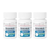 Gericare Expectorant Mucus Relief Guaifenesin 400mg 3 pack by Geri-Care