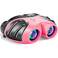 LET'S GO! Binocular for Kids, Compact High Resolution Shockproof Binoculars