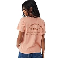 Womens Established Graphic Short Sleeve T-Shirt, Canyon Sunset, L
