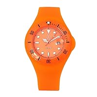 Women's JYD03OR Jelly Fluo Orange Rubber Watch