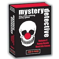 Mystery Detective Volume 2: Funny Death Real Life Cases- Cooperative Party Game to Unleash Your Brainstorming Skills