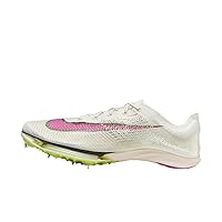 Nike Air Zoom Victory Track & Field Distance Spikes (CD4385-101, Sail/Light Lemon Twist/Guava Ice/Fierce Pink) Size 11